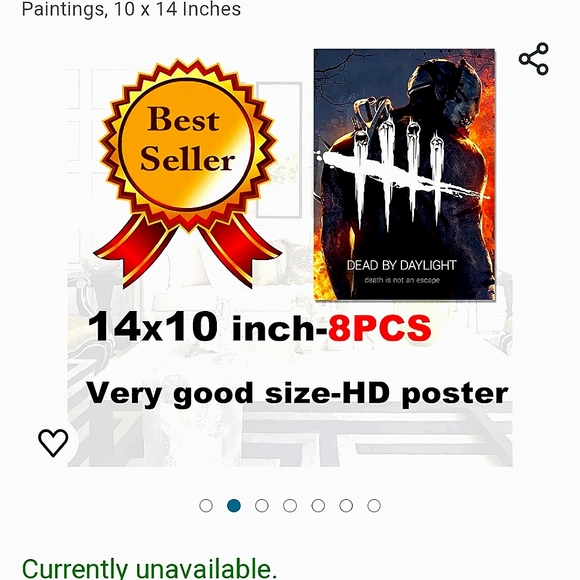Dead By Daylight 6 Posters - Picture 5 of 12